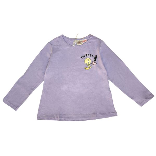 تی شرت آستین بلند نوزادی لونی تونز مدل 5425725