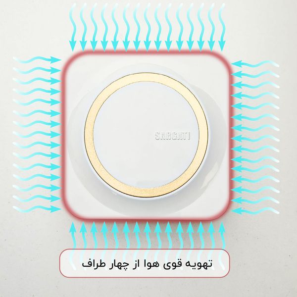 هواکش سارگاتی مدل دو پنل