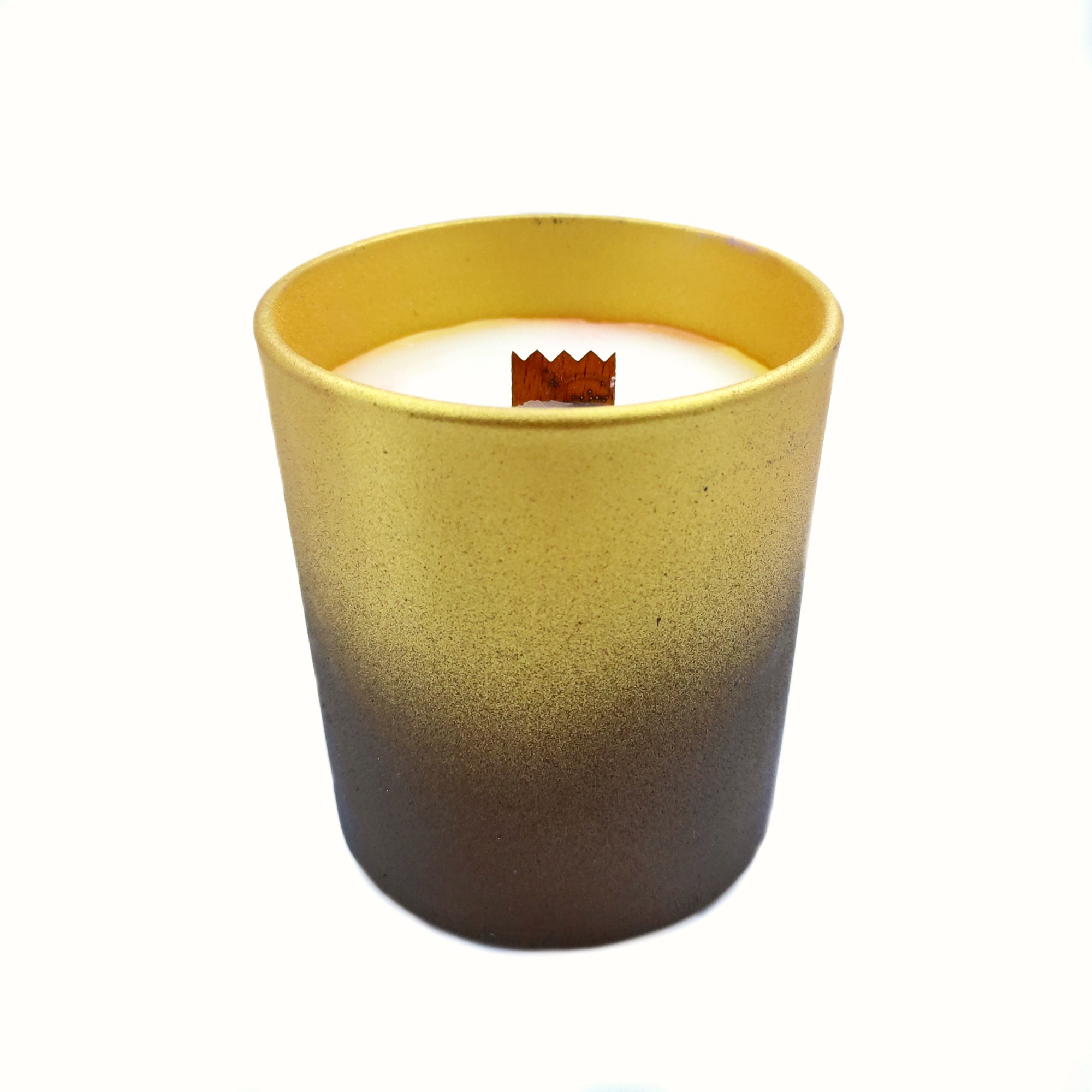 شمع دستساز ویهان مدل دورنگ طلا