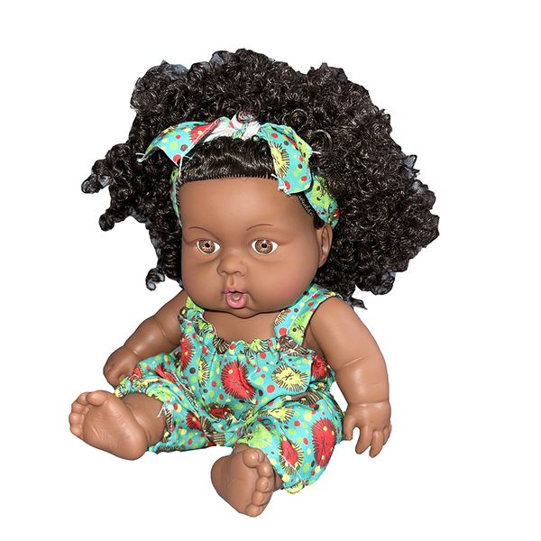 عروسک مدل دختر سیاه پوست طرح May May کد 01 ارتفاع 15 سانتی متر