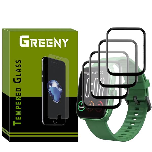 محافظ صفحه نمایش گرینی مدل GR-PM مناسب برای ساعت هوشمند شیائومی Haylou GST Lite بسته چهار عددی