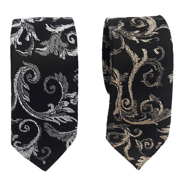 کراوات مردانه براکت مدل SPT05_Dual مجموعه 2 عددی