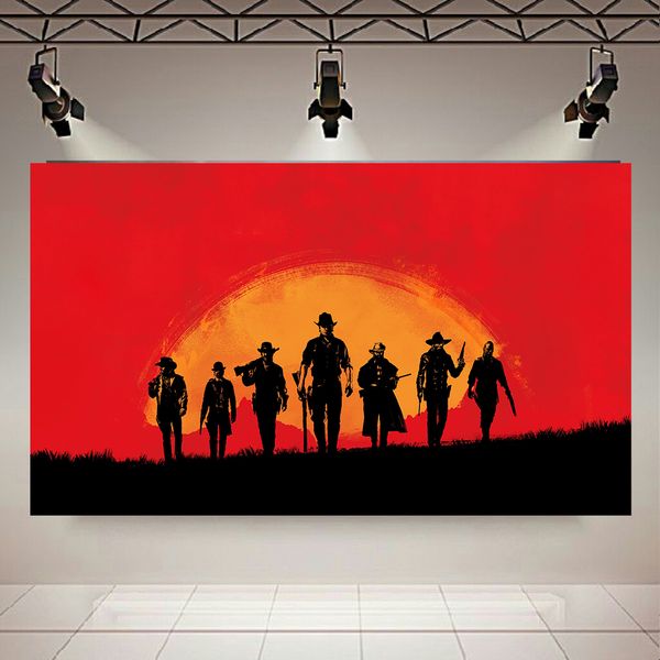 تابلو بوم طرح گیم Red Dead Redemption کد AR32180