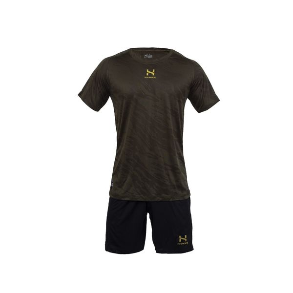 ست تی شرت و شلوارک ورزشی مردانه هومد مدل Light کد LIG 01