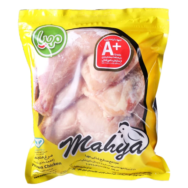 ران مرغ منجمد بدون پوست مهیا پروتئین - وزن 1.5 کیلوگرم