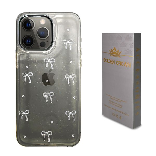 کاور گلدن کرون مدل Venus مناسب برای گوشی موبایل اپل Iphone 15 Pro Max
