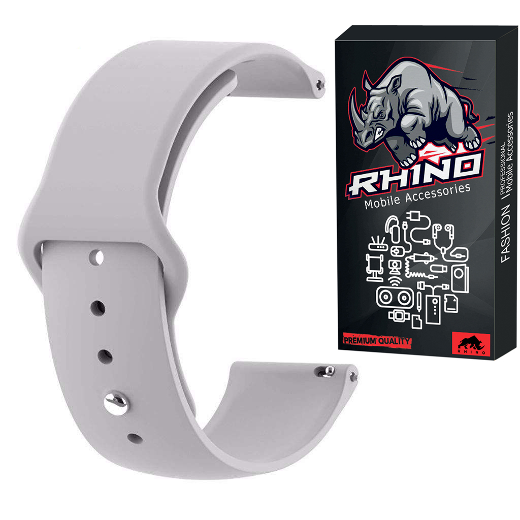 بند راینو مدل R-Silicon مناسب برای ساعت هوشمند میبرو Mibro Watch A1
