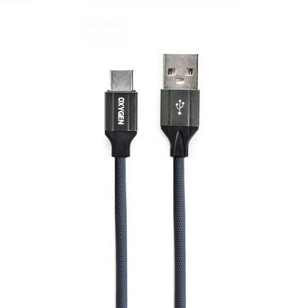 کابل تبدیل USB به USB -C اکسیژن مدل LX13 طول 1 متر