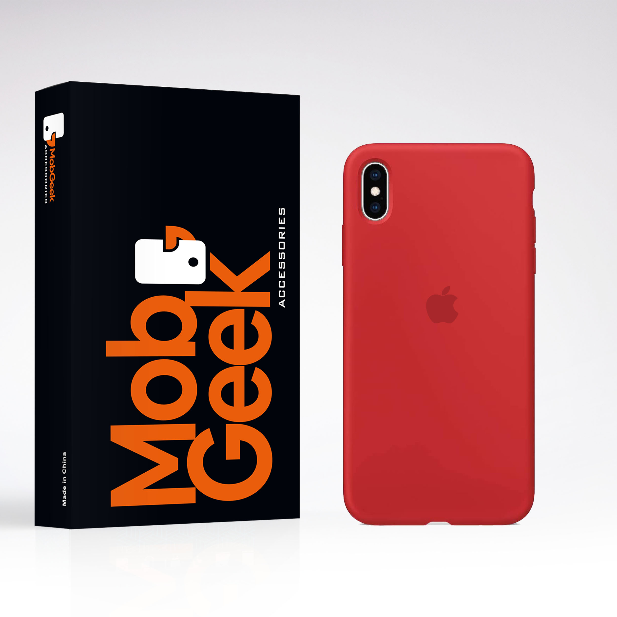 کاور موبگیک مدل سیلیکونی مناسب برای گوشی موبایل اپل iphone xs max
