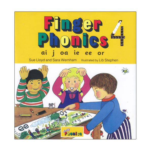کتاب Finger Phonics 4 اثر Sue Lioyd And Sara Wernham انتشارات الوندپویان