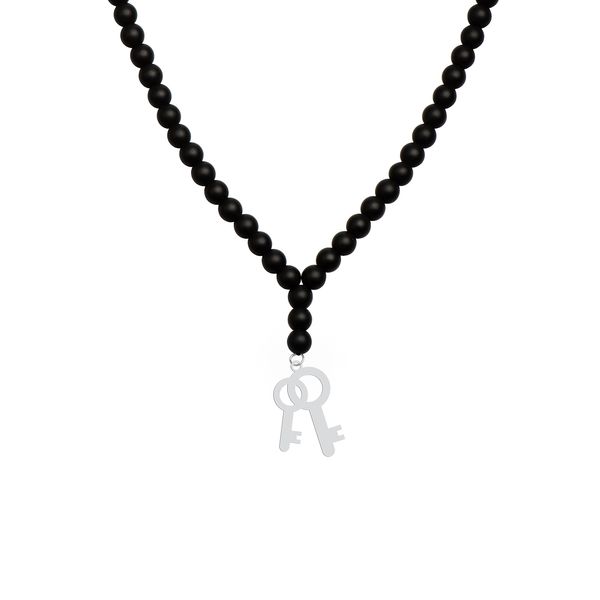 گردنبند نقره زنانه هایکا مدل کلید کد n.ha1-697