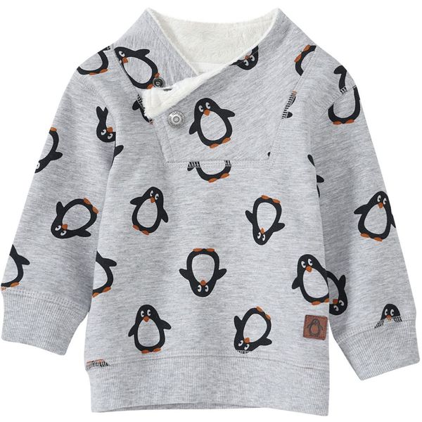 سویشرت نوزادی توپومینی مدل 127223 پنگوئن ها