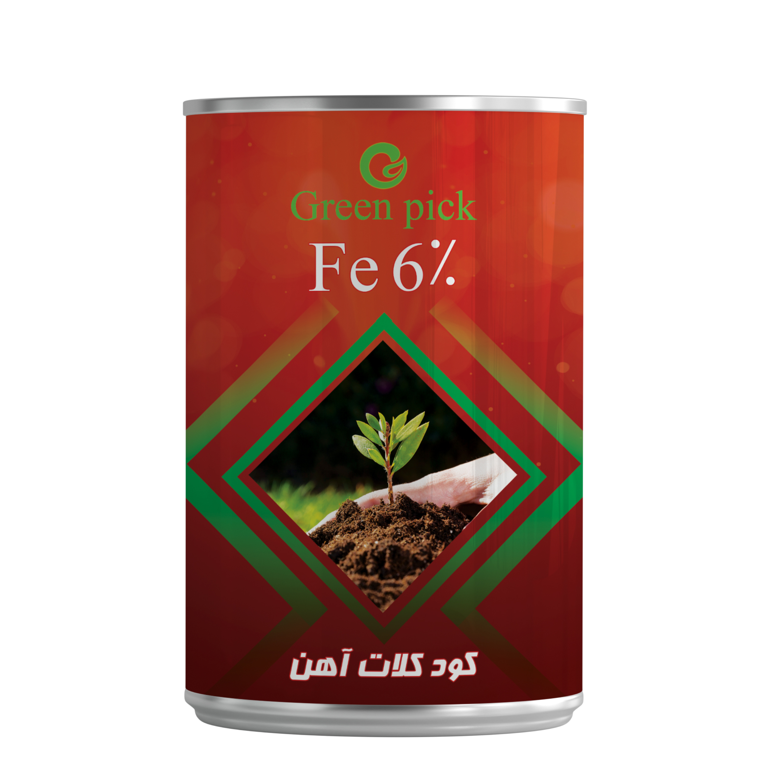 کود کلات آهن 6% گرین پیک مدل Fe120 وزن 800 گرم