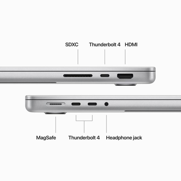 لپ تاپ 14.2 اینچی اپل مدل MacBook Pro MRX63 2023-M3 Pro 18GB 512SSD