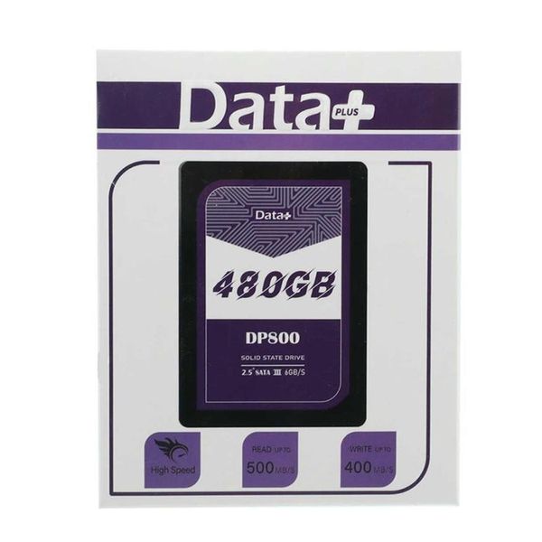 اس اس دی اینترنال دیتا پلاس مدل SSD DATA PLUS DP800 480GB ظرفیت 480 گیگابایت
