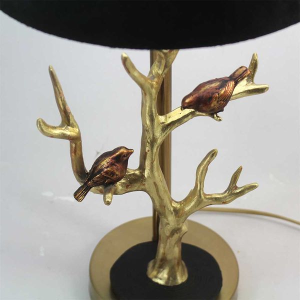 آباژور رومیزی مدل درخت و پرنده کد 30