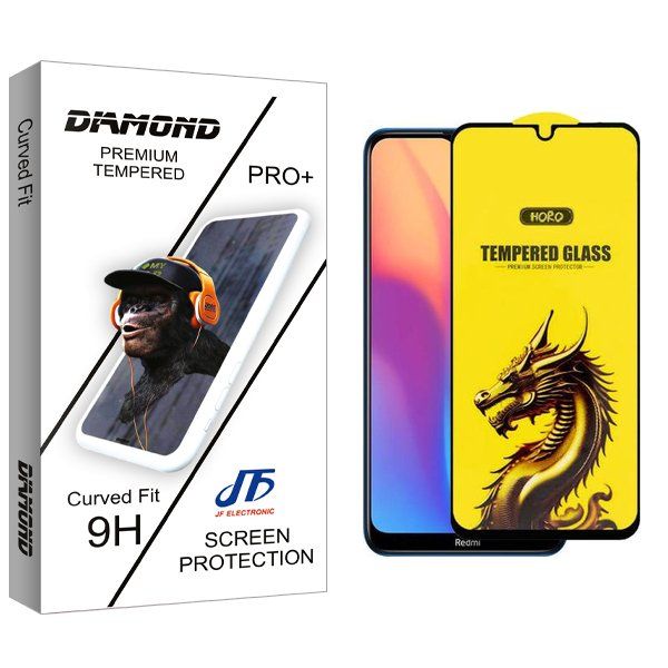 محافظ صفحه نمایش جی اف مدل Diamond Y-Horo مناسب برای گوشی موبایل شیائومی Redmi 8a