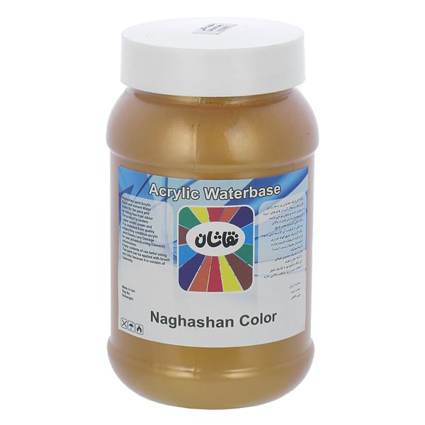  رنگ متالیک طلایی رنگ سازی نقاشان مدل naghfala حجم 1000 میلی لیتر
