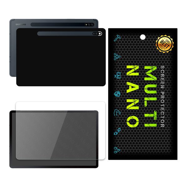 برچسب پوششی مولتی نانو مدل X-F1M-S مناسب برای تبلت سامسونگ Galaxy Tab S7 2020 به همراه محافظ صفحه نمایش