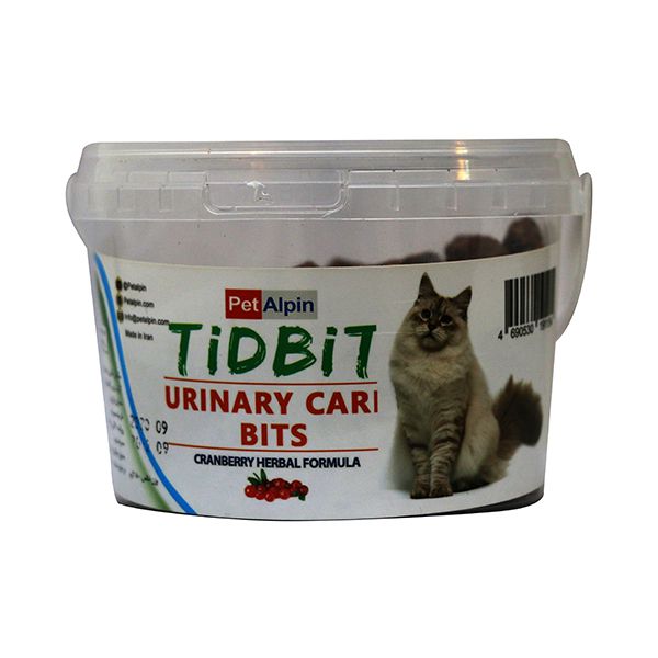 غذای تشویقی گربه تیدبیت مدل Urinary-cari وزن 160 گرم